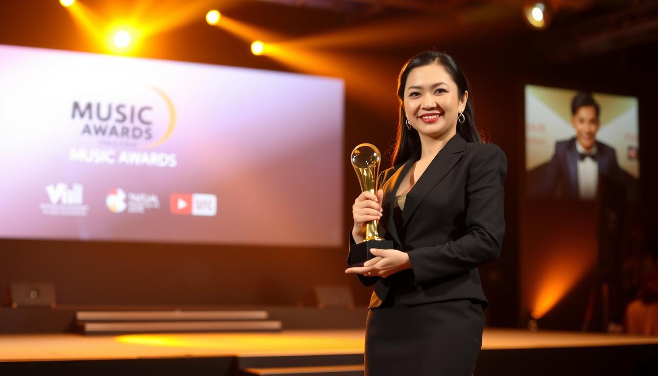 Cahya Haryanti, S.Pt Resmi setujui di Penghargaan Musik Internasional