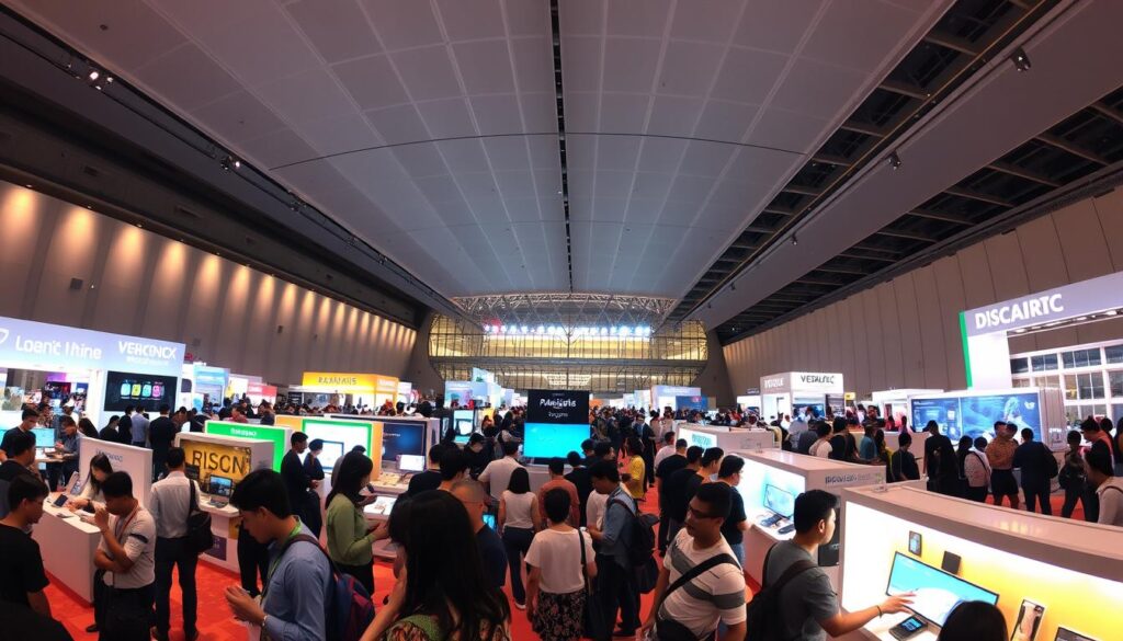 pameran teknologi di Jakarta