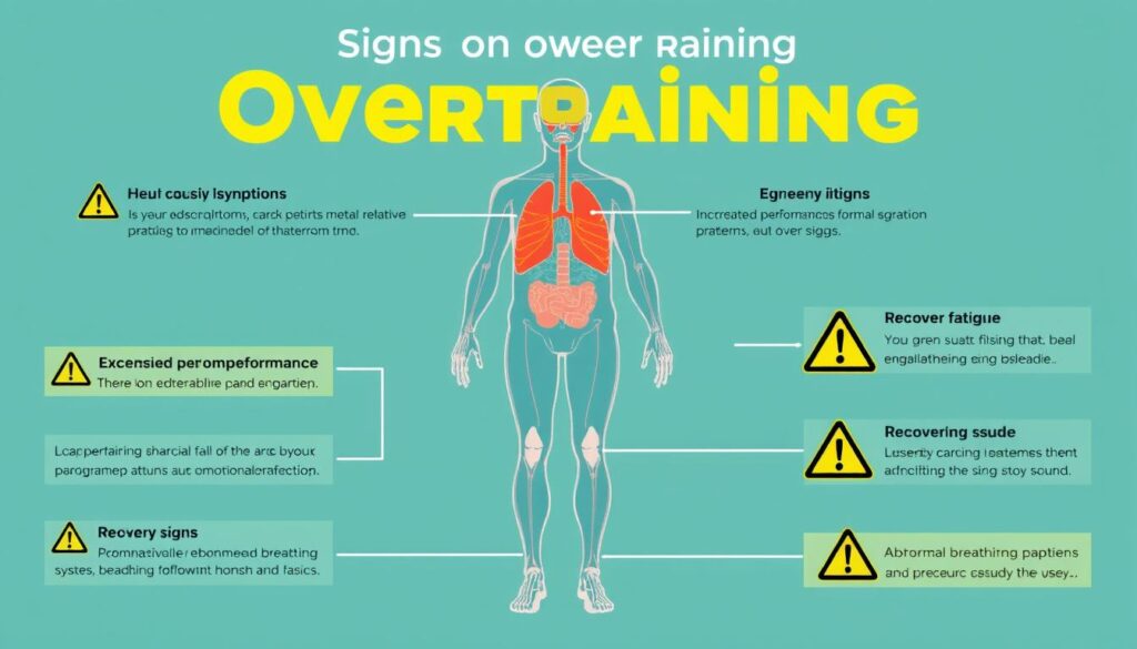 Ilustrasi tanda-tanda overtraining pada sistem pernapasan